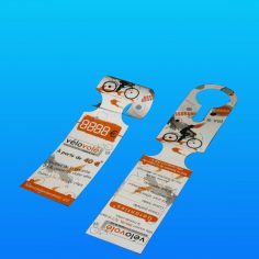 Etiquette pour guidon de vélo